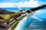 "Lightning Over Mindoro"-Marc Stewart-P-38 Lightning Ace Joel B. Paris Art